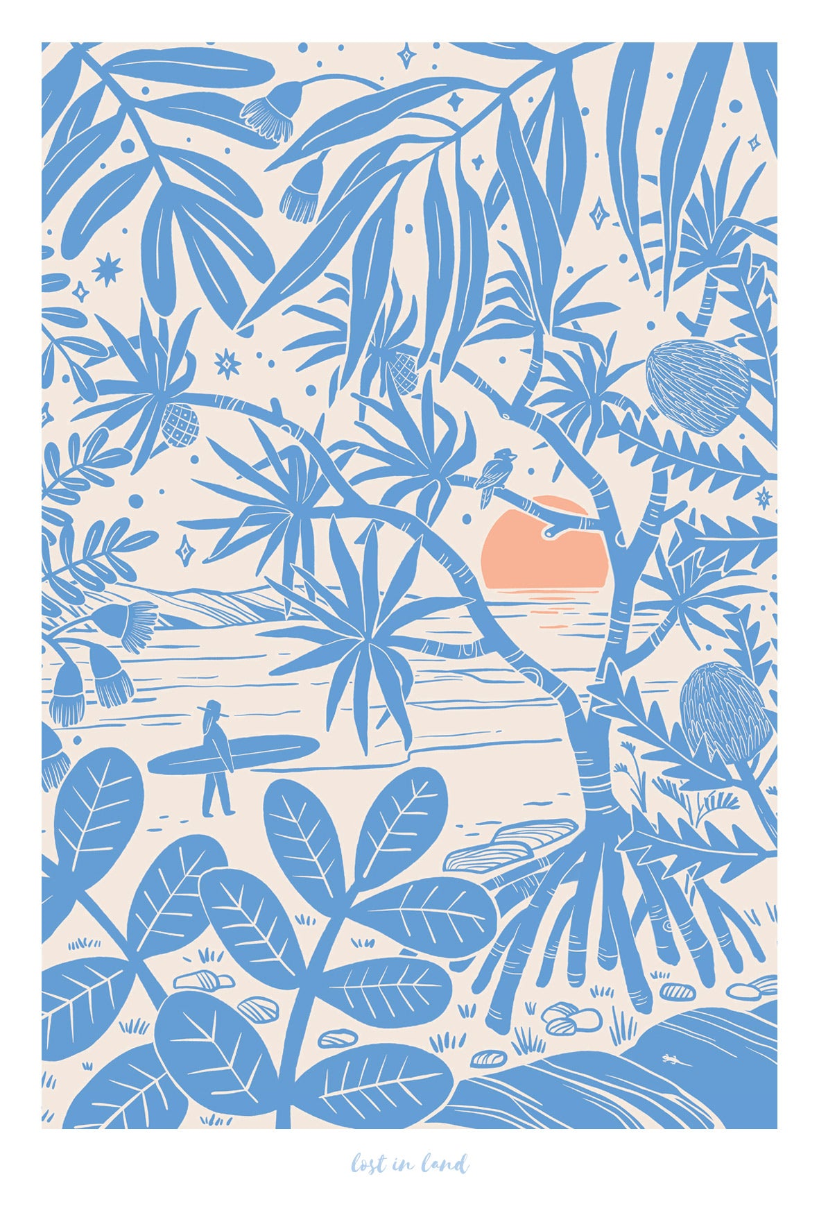 DUO DE CARTES BLUE DREAM
