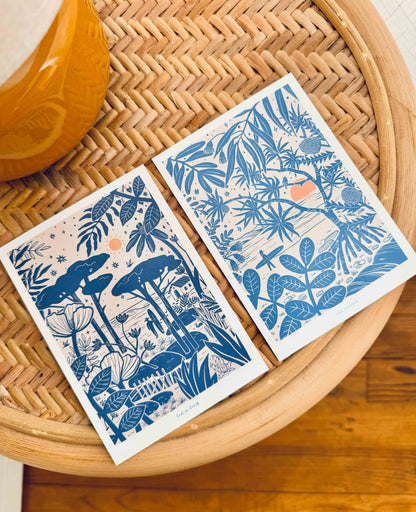 DUO DE CARTES BLUE DREAM